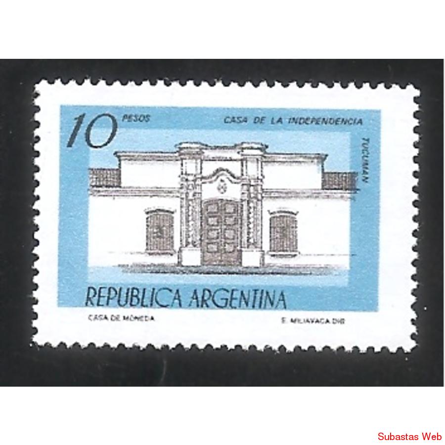 ARGENTINA 1978(1108c) CORREO ORDINARIO CASA DE TUCUMAN MATE