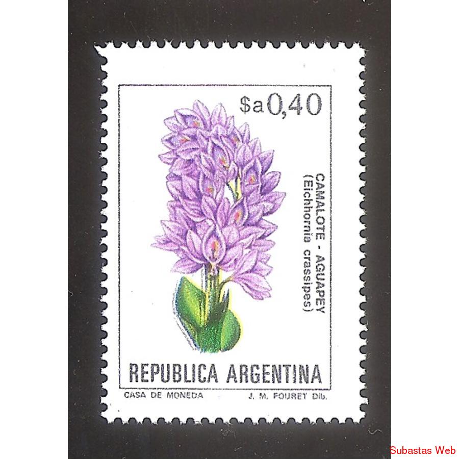 ARGENTINA 1983(1412)  FLORES: CAMALOTE  MINT