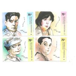 ARGENTINA 2002(2519-22) PERSONALIDADES  MINT