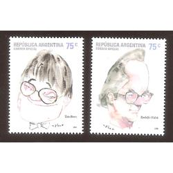 ARGENTINA 2006(2809-20) PERSONALIDADES II: TATO BORES Y RODO