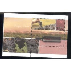 ARGENTINA 2007(2852-57) SERIE PAISAJES Y VINOS II  MINT