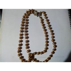 Vendo collar de perlas morenas cultivadas