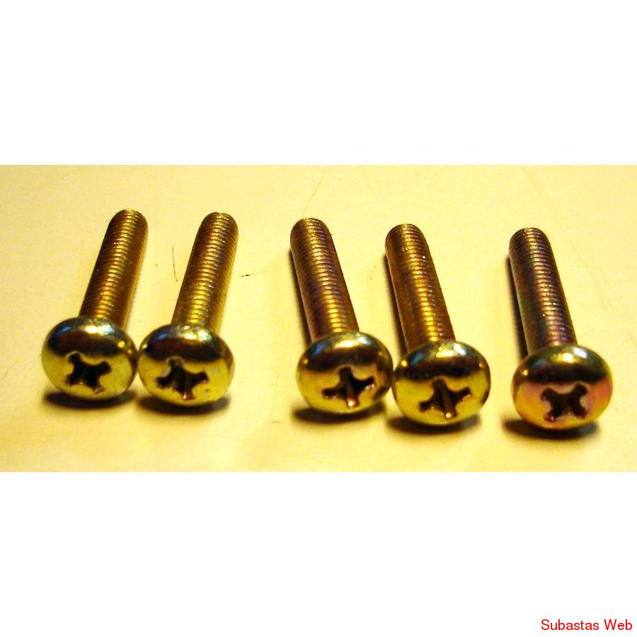 Tornillos 3/16 x 1 - 32 hilos.(5x25) Cadmiados x 10u.
