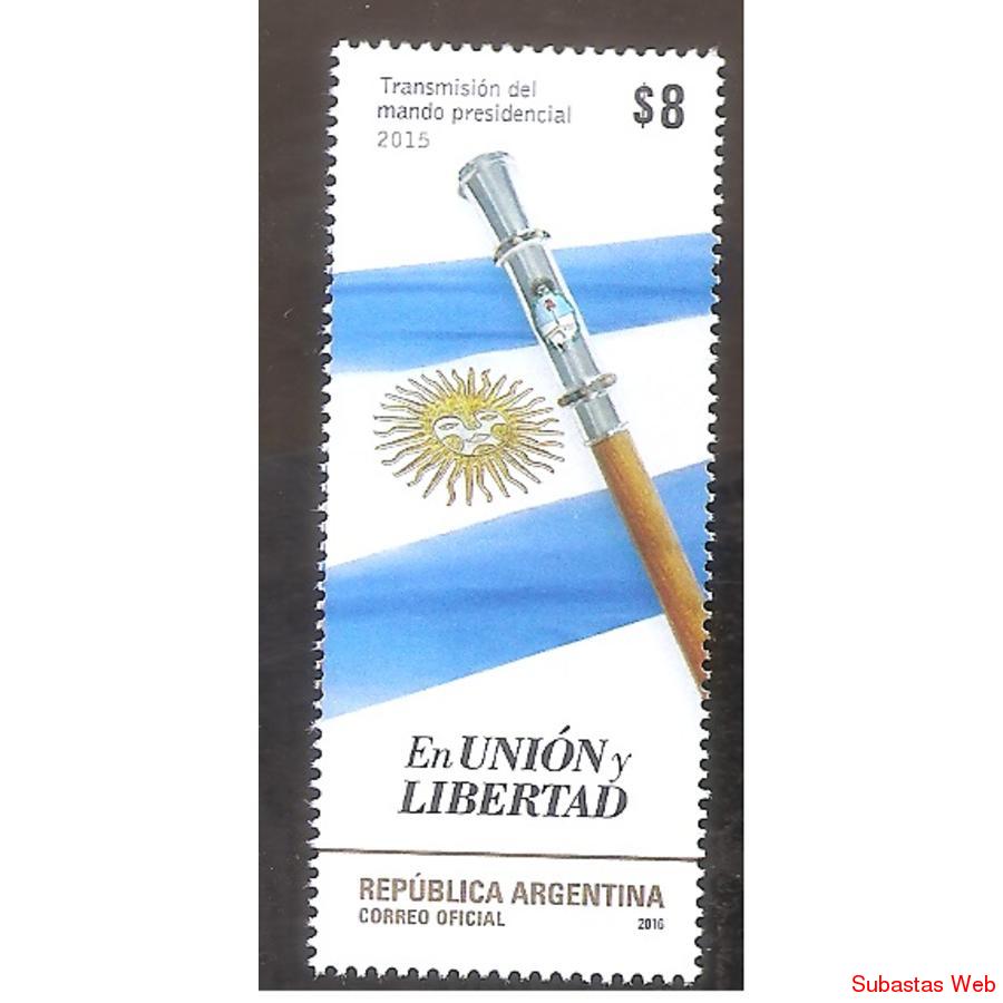 ARGENTINA 2016 (4118) TRANSMISION DEL MANDO PRESIDENCIAL