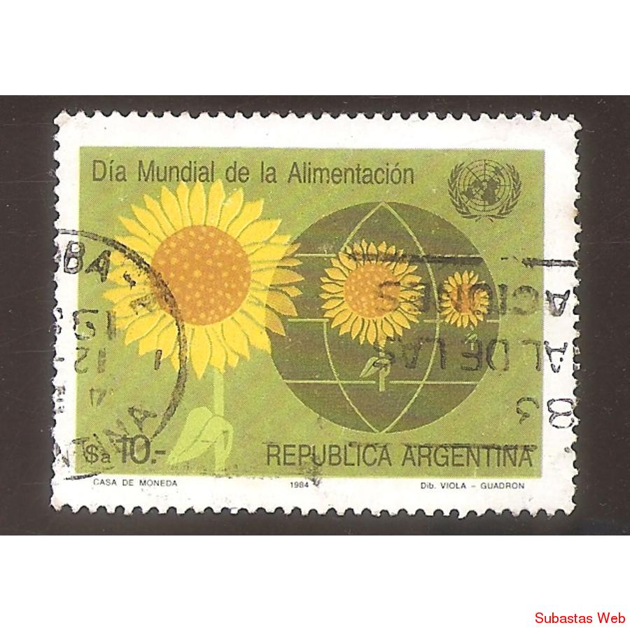 ARGENTINA 1984 (MT1472) DIA DE LA ALIMENTACION  SADA