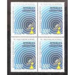 ARGENTINA 1979 CUADRITO MT1166  JORNADAS DE COMUNICACIONES