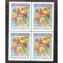 ARGENTINA 1975 CUADRITO MT1004 YA ESTAMOS VACUNADOS
