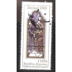 ARGENTINA 1982 (MT1385)  NAVIDAD  USADA