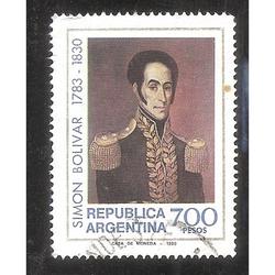 ARGENTINA 1980 (MT1279)  SIMON BOLIVAR,  USADA