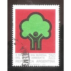 ARGENTINA 1979 (MT1180) DIA DEL MEDIO AMBIENTE,  USADA
