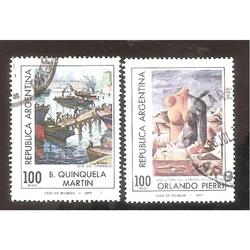 ARGENTINA 1978 (MT1116-17) PLASTICA ARGENTINA:  USADAS