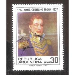 ARGENTINA 1977 (MT1103) ALMIRANTE BROWN,  USADA