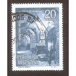 ARGENTINA 1967 (MT799) MUSEOCASA DE GOBIERNO, USADA