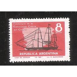 ARGENTINA 1965 (MT719) COLONIZACION GALESA EN CHUBUT  USADA