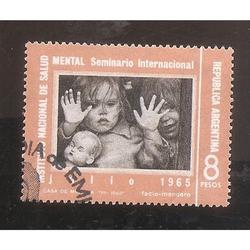 ARGENTINA 1965 (MT715) SEMINARIO DE SALUD MENTAL, USADA