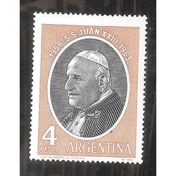 ARGENTINA 1964 (MT688) PAPA JUAN XXIII,  NSG