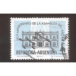 ARGENTINA 1963 (MT670) ASAMBLEA DEL AÑO 13,  USADA