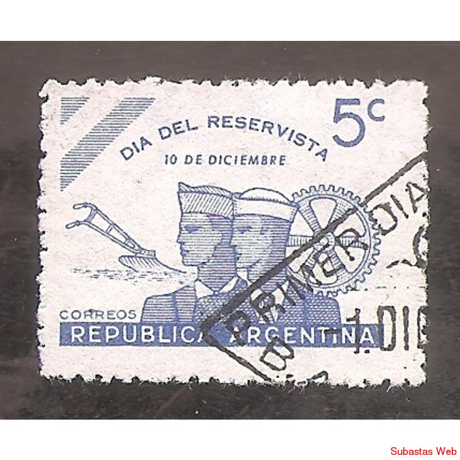 ARGENTINA 1944(MT446) DIA DEL RESERVISTA  USADA