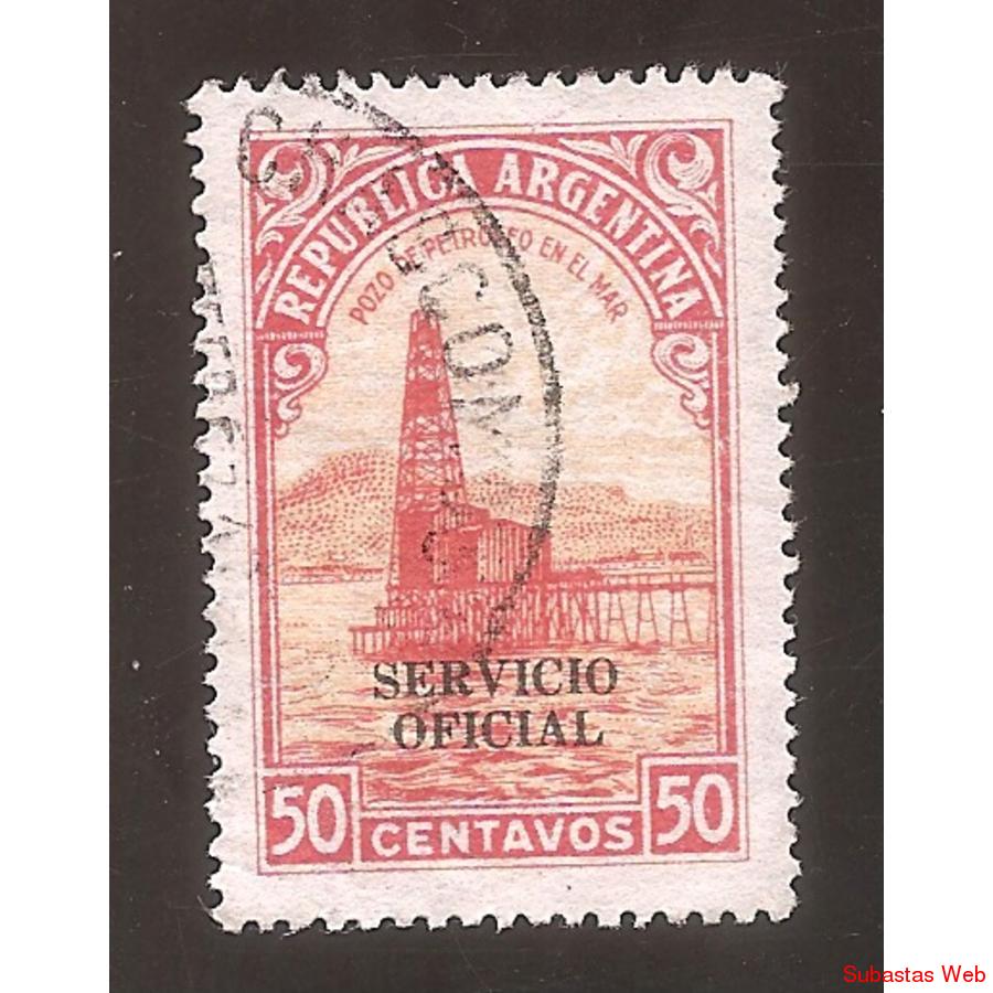 ARGENTINA 1935(MT379-346A) PETROLEO FILI RA RO,  SO  11mm.
