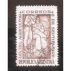 ARGENTINA 1948(MT498) DIA DEL AGRICULTOR  USADA