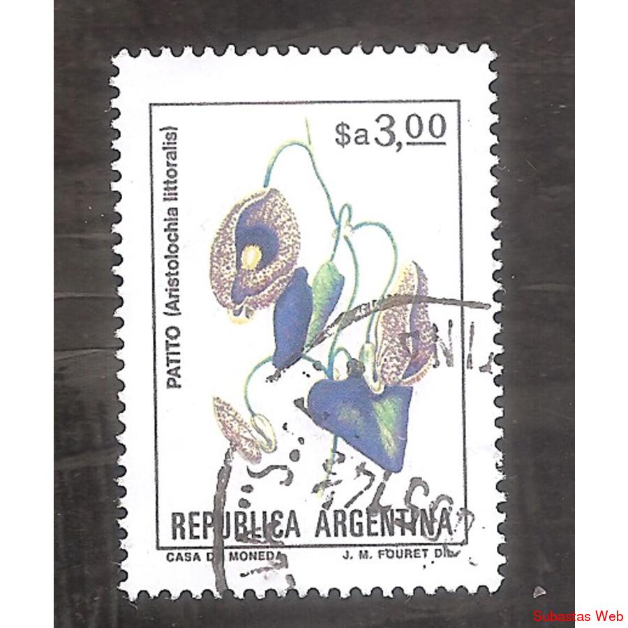 ARGEN1983 (1417a) FLORES: PATITO  FLUO MATE VARIANTE USA
