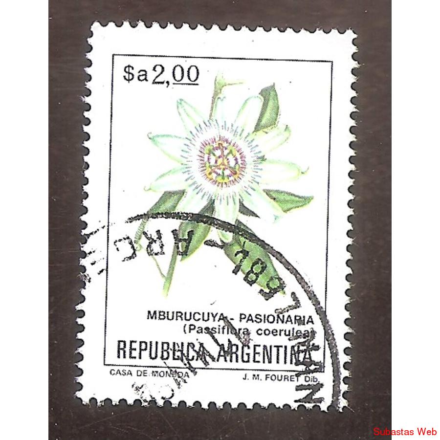 ARGEN1983 (1416) FLORES ARGENTINAS: MBURUCUYA FOSFO USAD