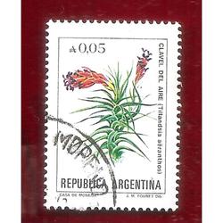 ARGEN1985 (1528a) FLORES ARGENTINAS: CLAVEL DEL AIRE FOS