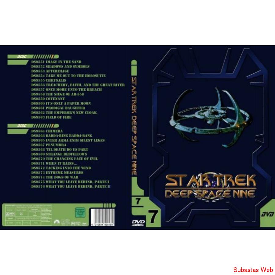 Star Trek Deep Space Nine Serie Latino  Completa 48 Dvd