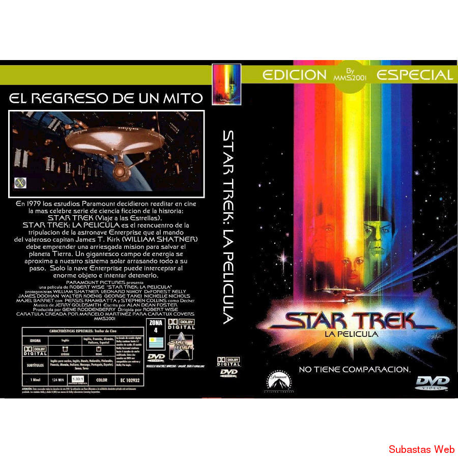 Star Trek Movie Collection Dvd (13dvd) cajas