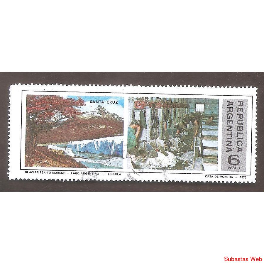 ARGENTINA 1975(MT1036) PROVINCIAS ARGENTINA II  USADA