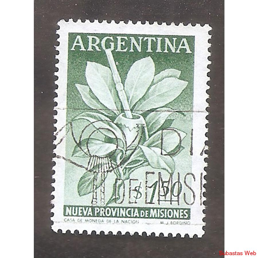 ARGENTINA 1956(MT566) PROVINCIALIZACIONES DE TERRITORIOS USA