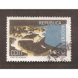 ARGENTINA 1968(MT825)  ASAMBLEA DE LA CCITT  USADA