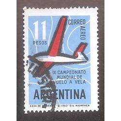 ARGENTINA  1963(MT A90) CAMPEONATO DE VUELO A VELA  USADA