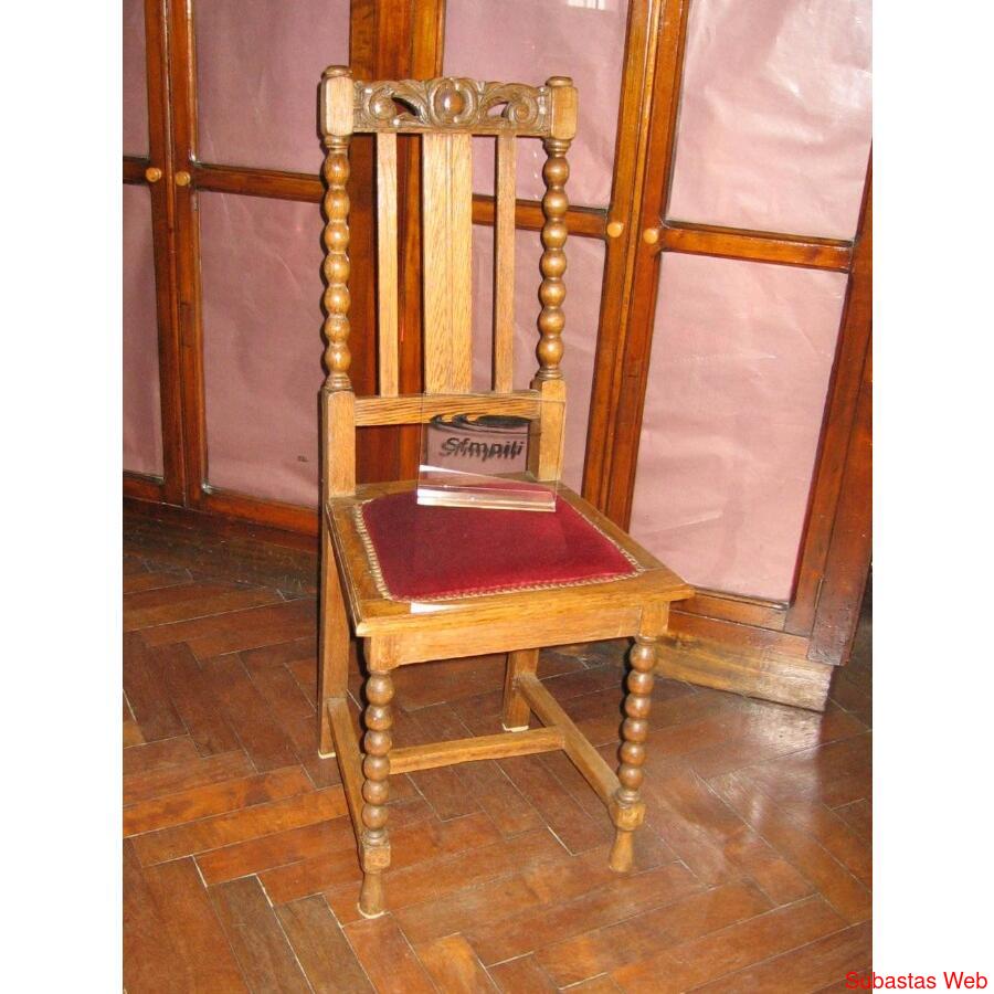 Antigua Silla Jacobino Impecable Estado! -pilarsur