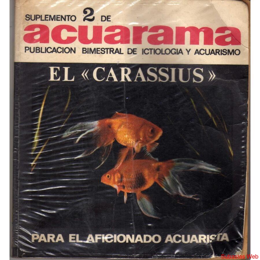 CARASSIUS Libro escaneado ENVIO GRATIS AcuaramaE Carassiuspi