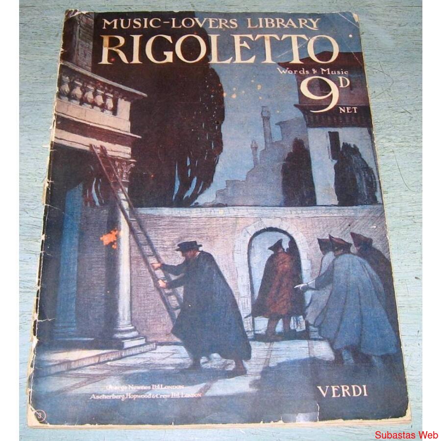 Partitura Rigolletto G.verdi - pilarsur
