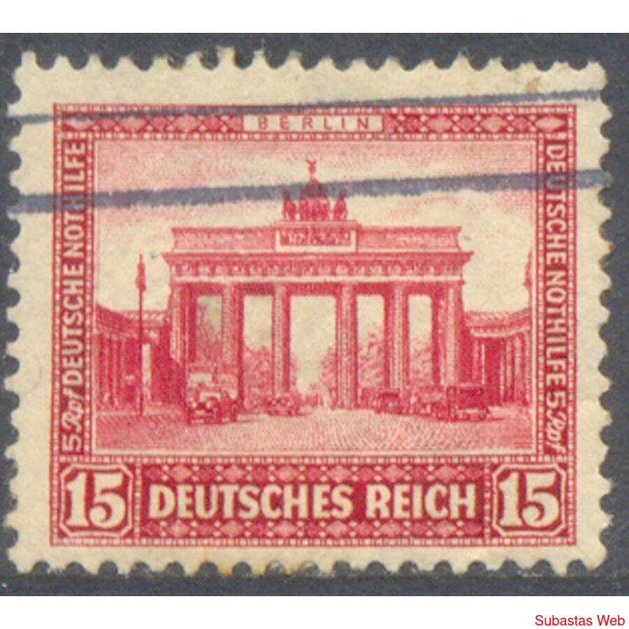 ALEMANIA REICH Yv 428. EXPOSICIÓN FILATELICA DE BERLIN € 80