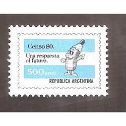 ARGENTINA 1980 (MT1257) CENSO NACIONAL  USADA