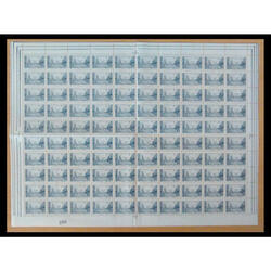 ARGENTINA GJ1540 TIERRA FUEGO PLANCHA MINT x 100. U$ 50.00