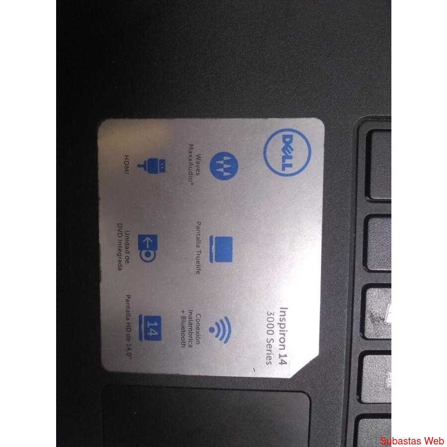 Notebook Dell inspiron 14 serie 3000