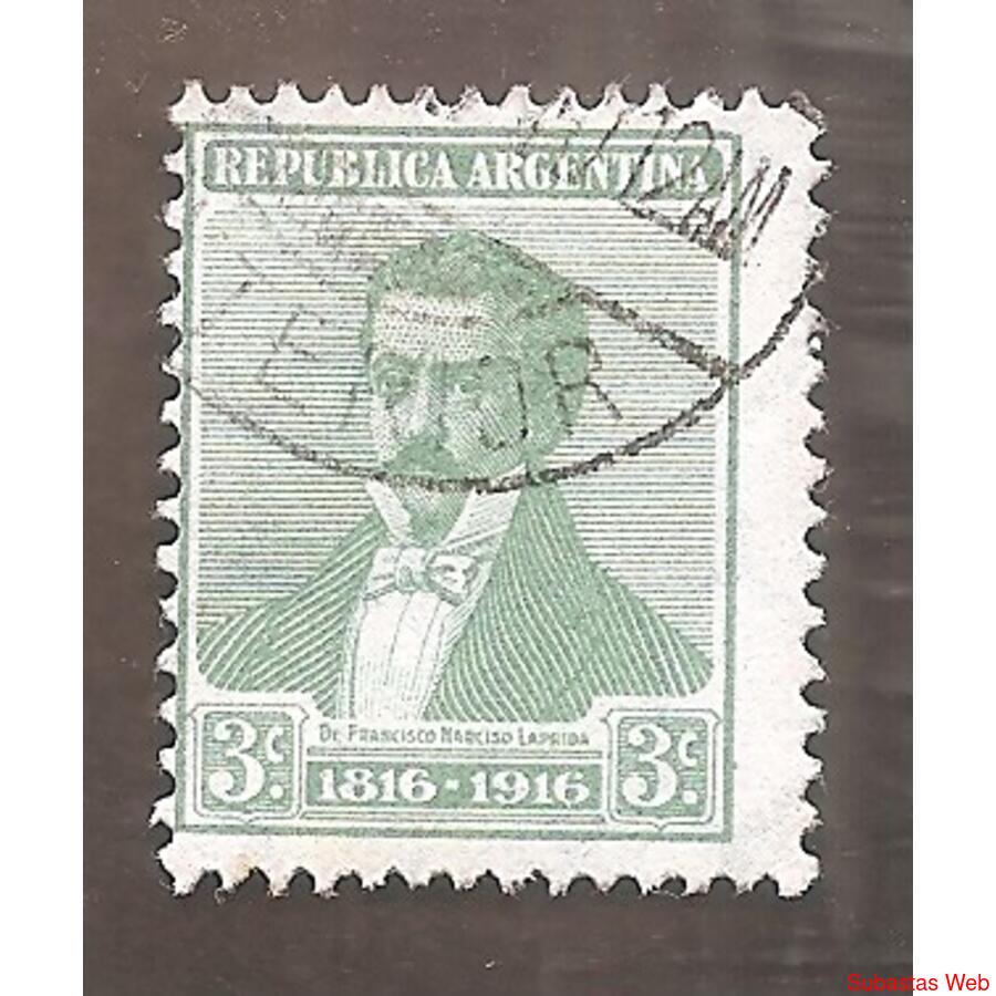 ARGENTINA  1916(199I) CENTENARIO DE INDEPENDENCIA, FILI HV