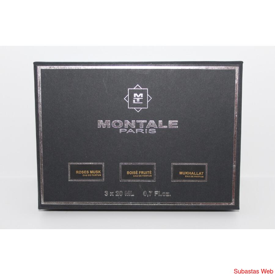 Montale 3x20ml. Roses Musk / Boise Fruit / Mukhallat Set