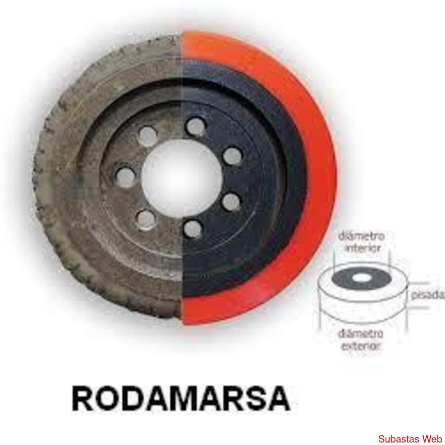 Reengomados de mazas Rodamarsa Autoelavadores