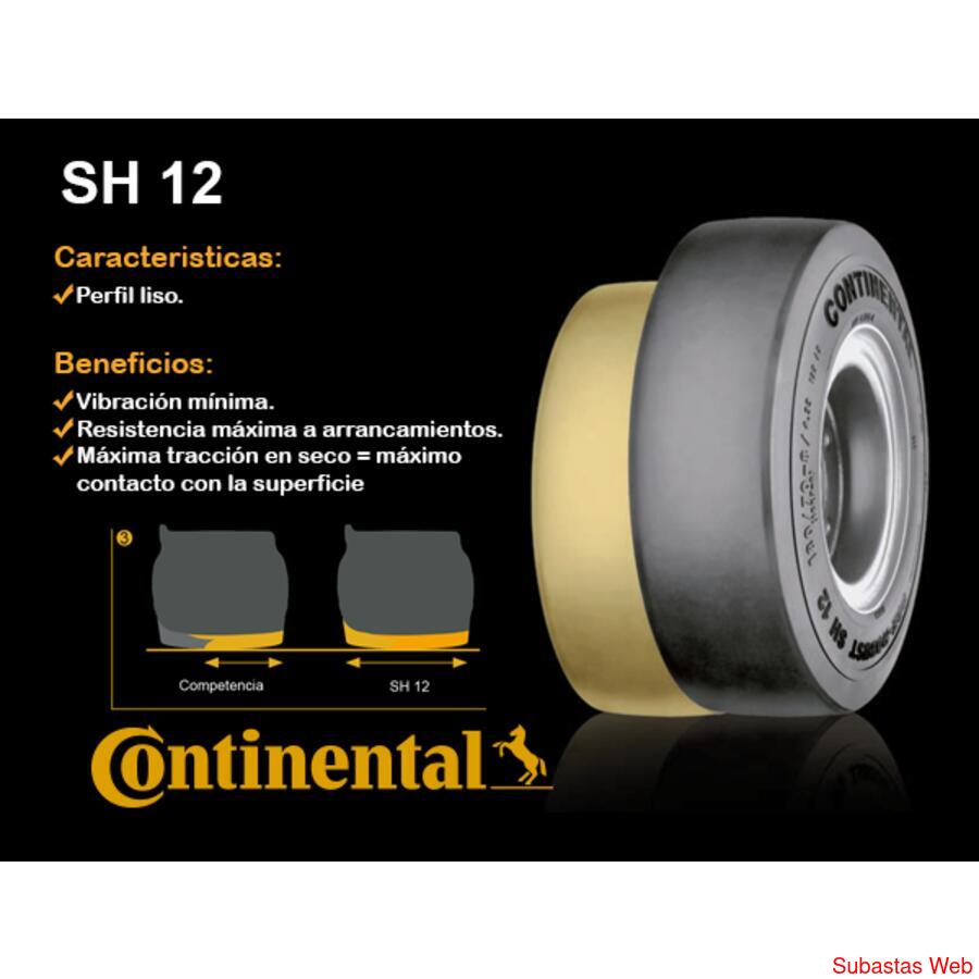 CUBIERTA maciza 825X15 SH12 LISA CONTINENTAL AUTOELEVADOR Ro