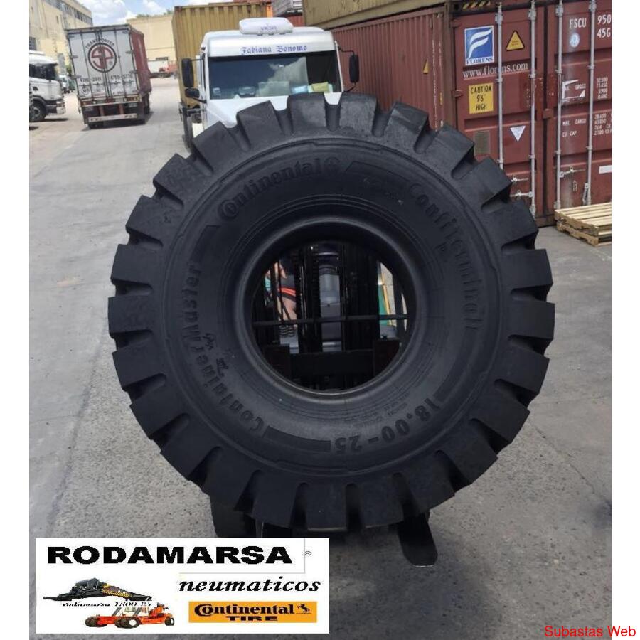 CONTAINERAs NEUMATICO SOLID RADIAL rodamarsa