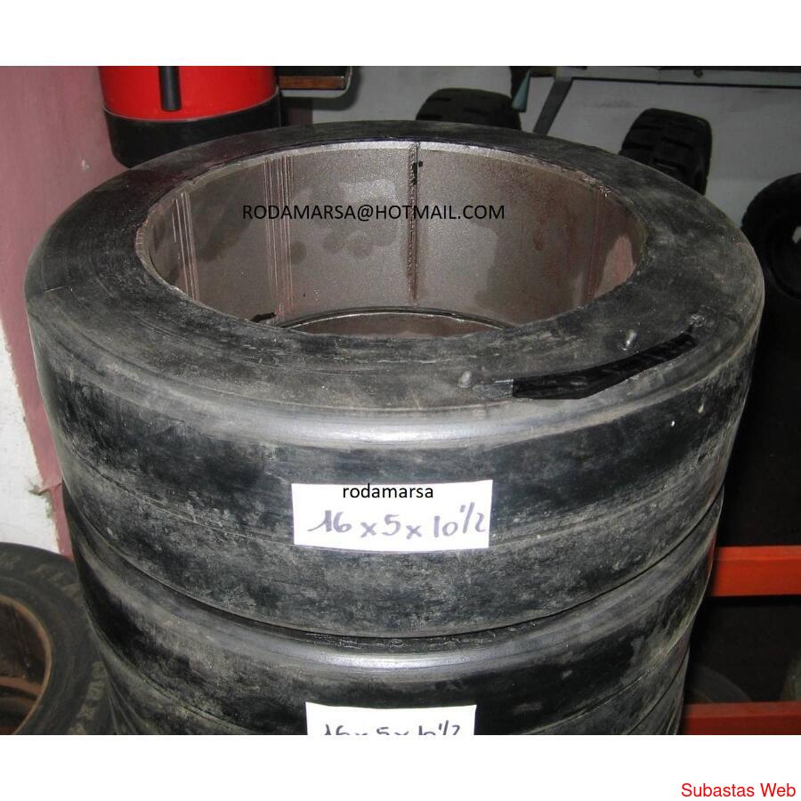 Reengomado de Aro 16X5X10 1/2 LISO rodamarsa