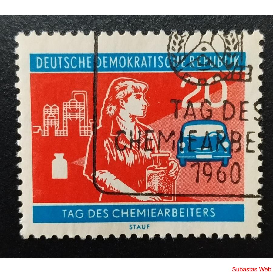 ALEMANIA DDR 1960; SCOTT 527 USADA