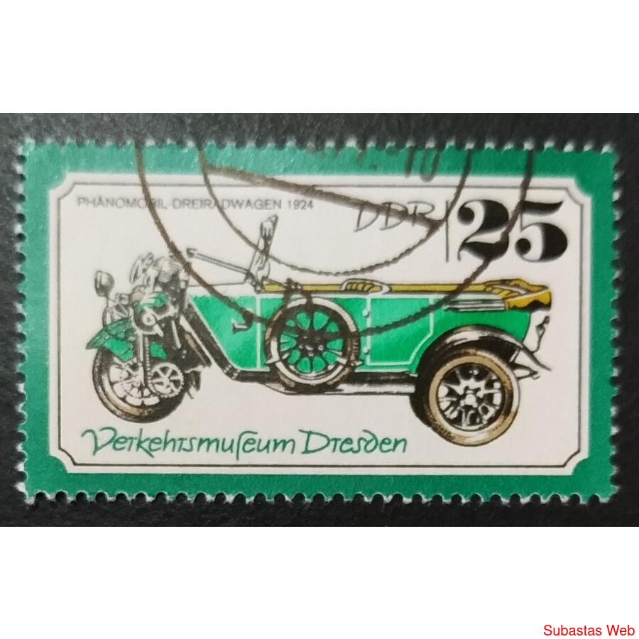 ALEMANIA DDR 1977; SCOTT 1846 UDADA
