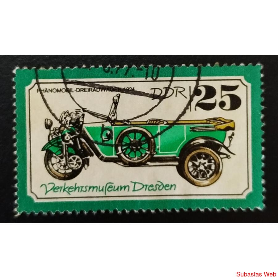 ALEMANIA DDR 1977; SCOTT 1846 UDADA