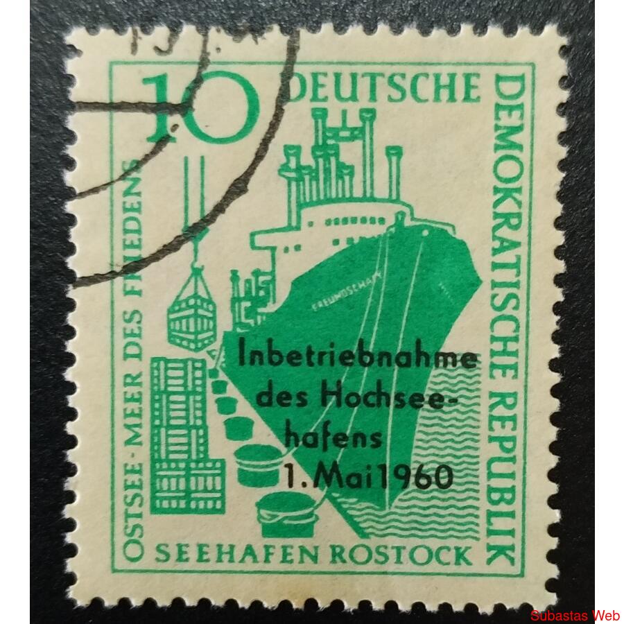 ALEMANIA DDR 1960; SCOTT 500 USADA